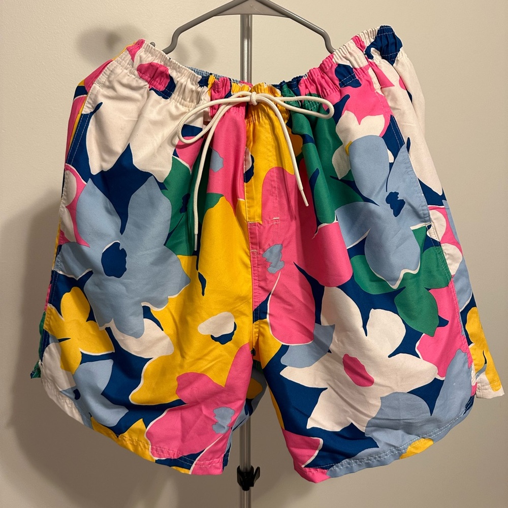 Men’s Floral Swim Trunk